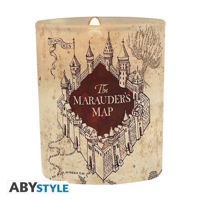 HARRY POTTER - Kerze - Marauders Map