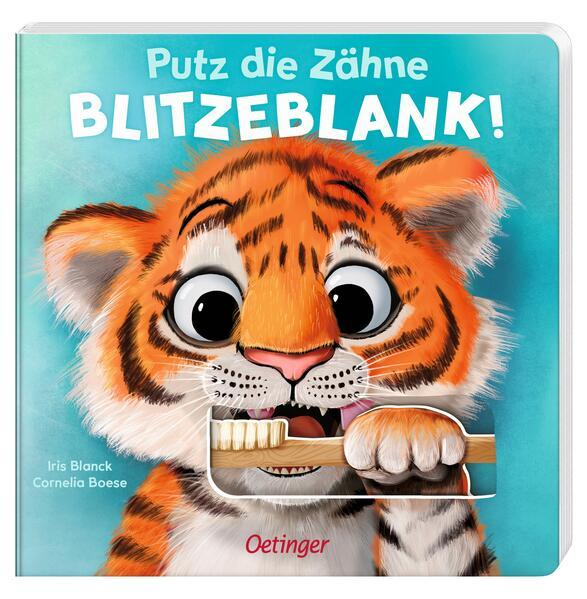 Putz die Zähne blitzeblank!