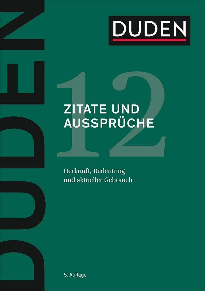 Duden - Zitate und Aussprüche