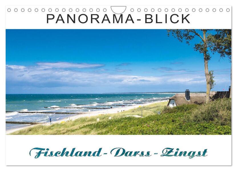 Panorama-Blick Fischland-Darss-Zingst (Wandkalender 2025 DIN A4 quer), CALVENDO Monatskalender