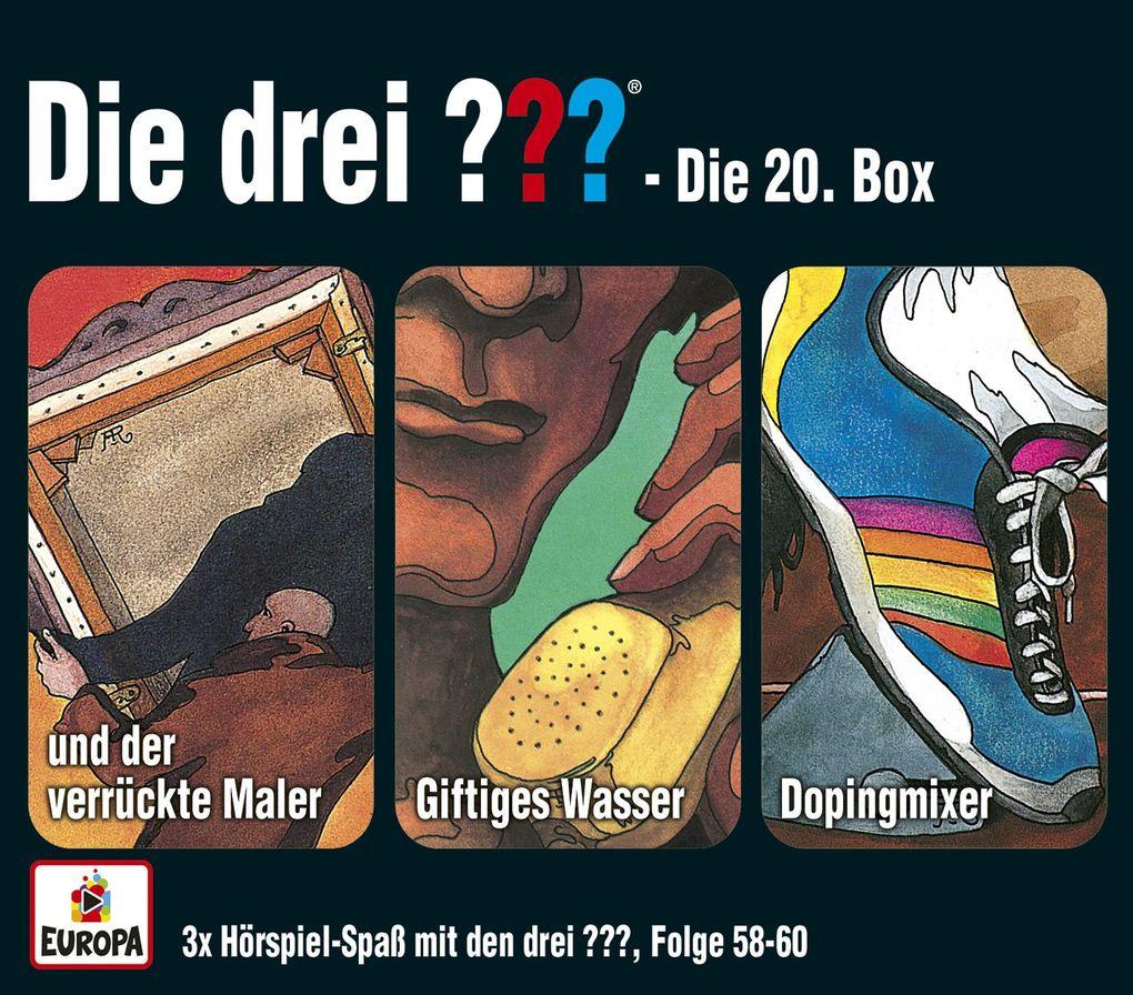 Die drei ??? Box 20. Folgen 58-60 (drei Fragezeichen) 3 CDs