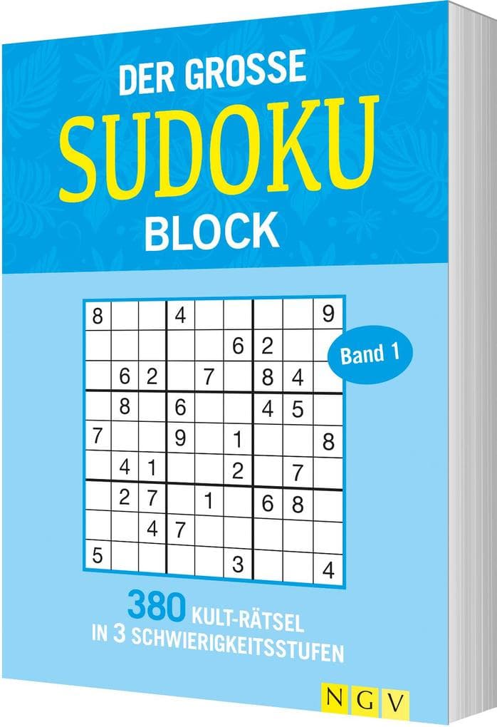 Der große Sudoku Block Band 1