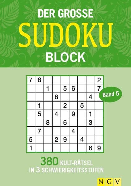 Der große Sudoku Block Band 5