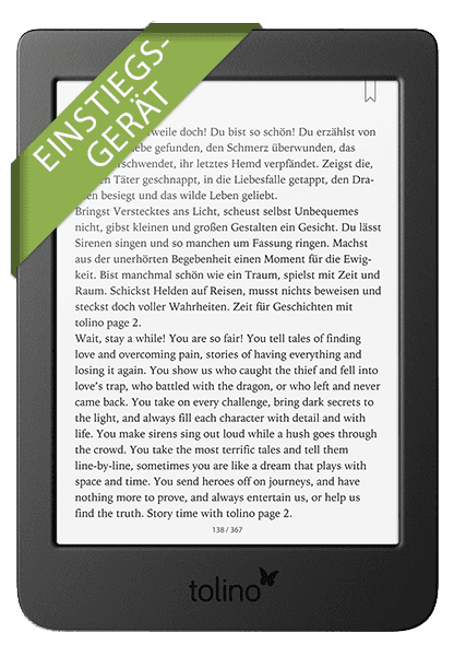 tolino eReader page 2