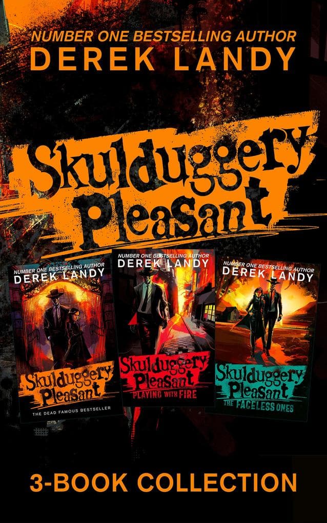 Skulduggery Pleasant: Books 1 - 3: The Faceless Ones Trilogy