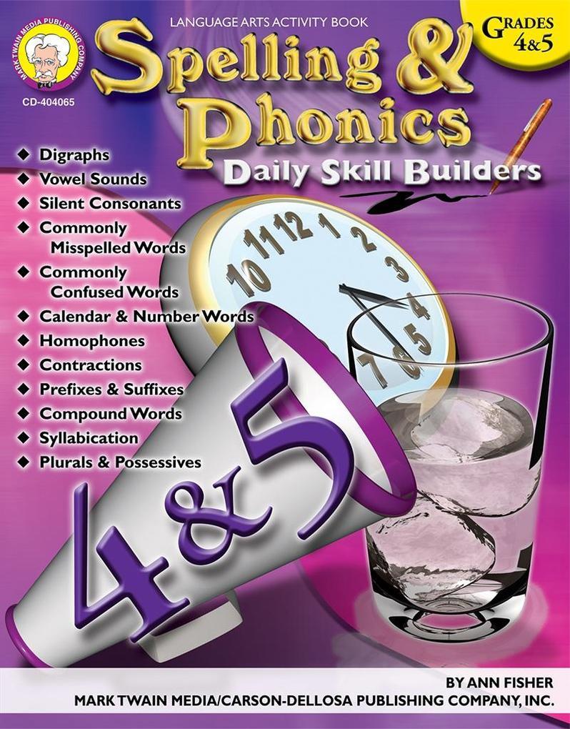 Spelling & Phonics, Grades 4 - 5