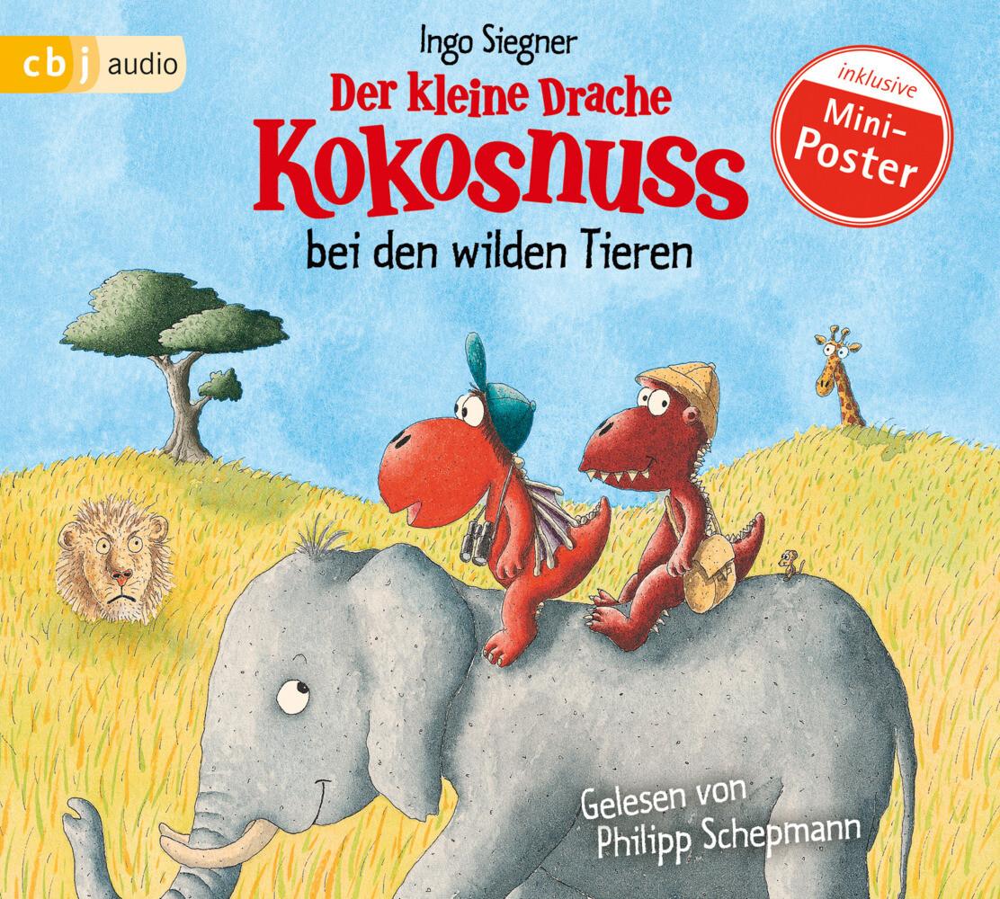 Der kleine Drache Kokosnuss bei den wilden Tieren