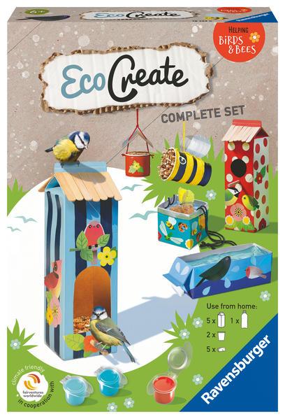 Ravensburger EcoCreate 18143 - Helping Birds & Bees - Kinder ab 6 Jahren