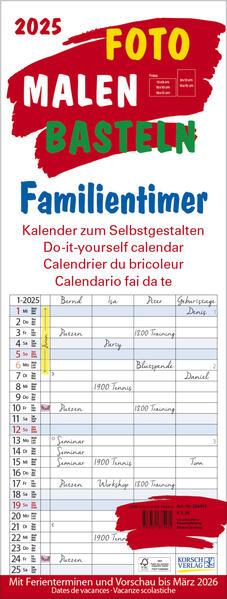 Foto-Malen-Basteln Familientimer 2025