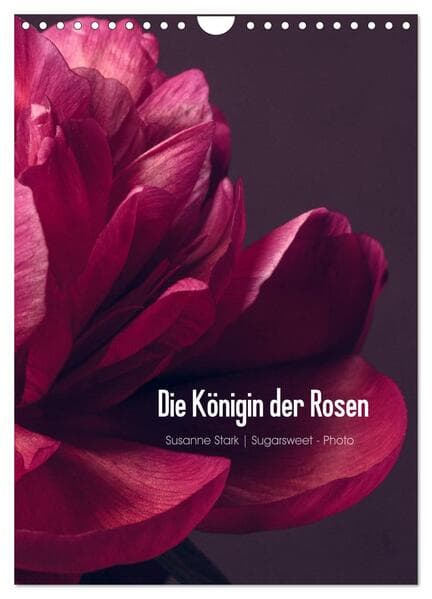 Die Königin der Rosen (Wandkalender 2026 DIN A4 hoch), CALVENDO Monatskalender