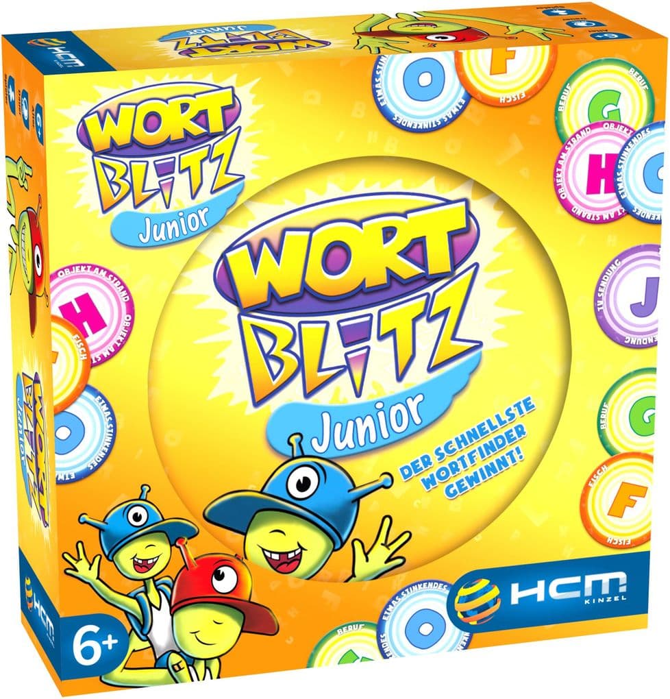 HCM Kinzel - Wortblitz Junior Kartenspiel
