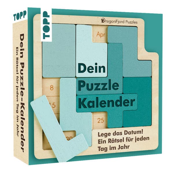 Dein Puzzle-Kalender. Lege das Datum - ein Rätsel für jeden Tag im Jahr