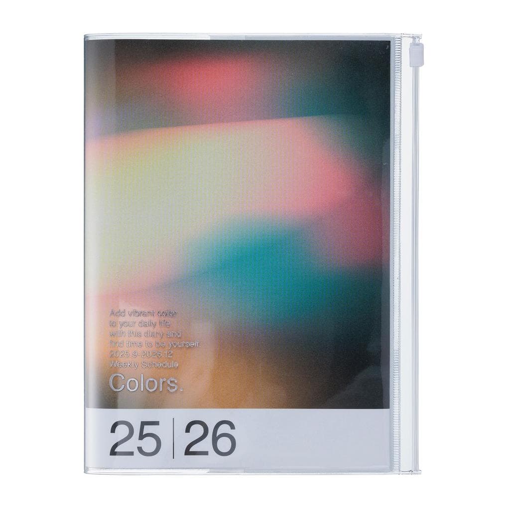MARK'S 2025/26 Taschenkalender, A5 Gradient // Black