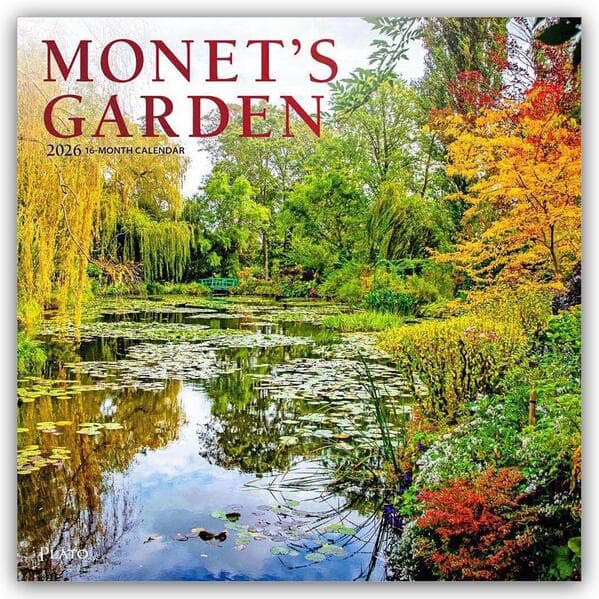 Monet's Garden - Monets Garten 2026 - 16-Monatskalender