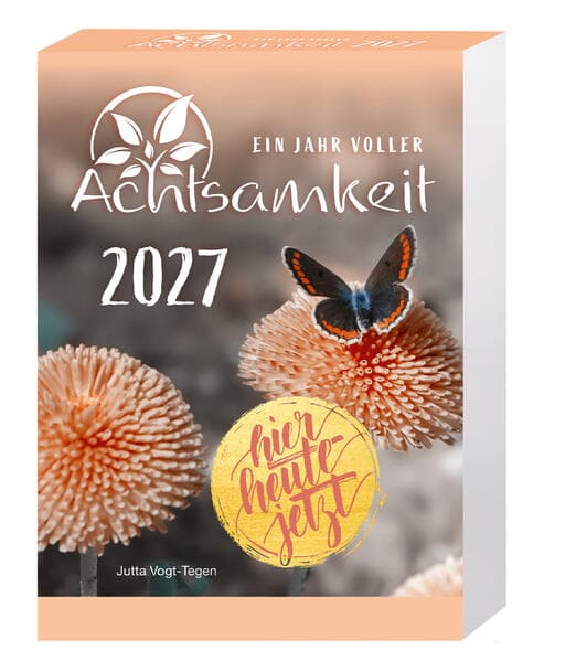 Ein Jahr voller Achtsamkeit Abreißkalender 2027 - Abreißkalender 2027 mit täglichen Impulsen & Mantras