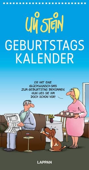 Uli Stein Geburtstagskalender 2027: Wandkalender