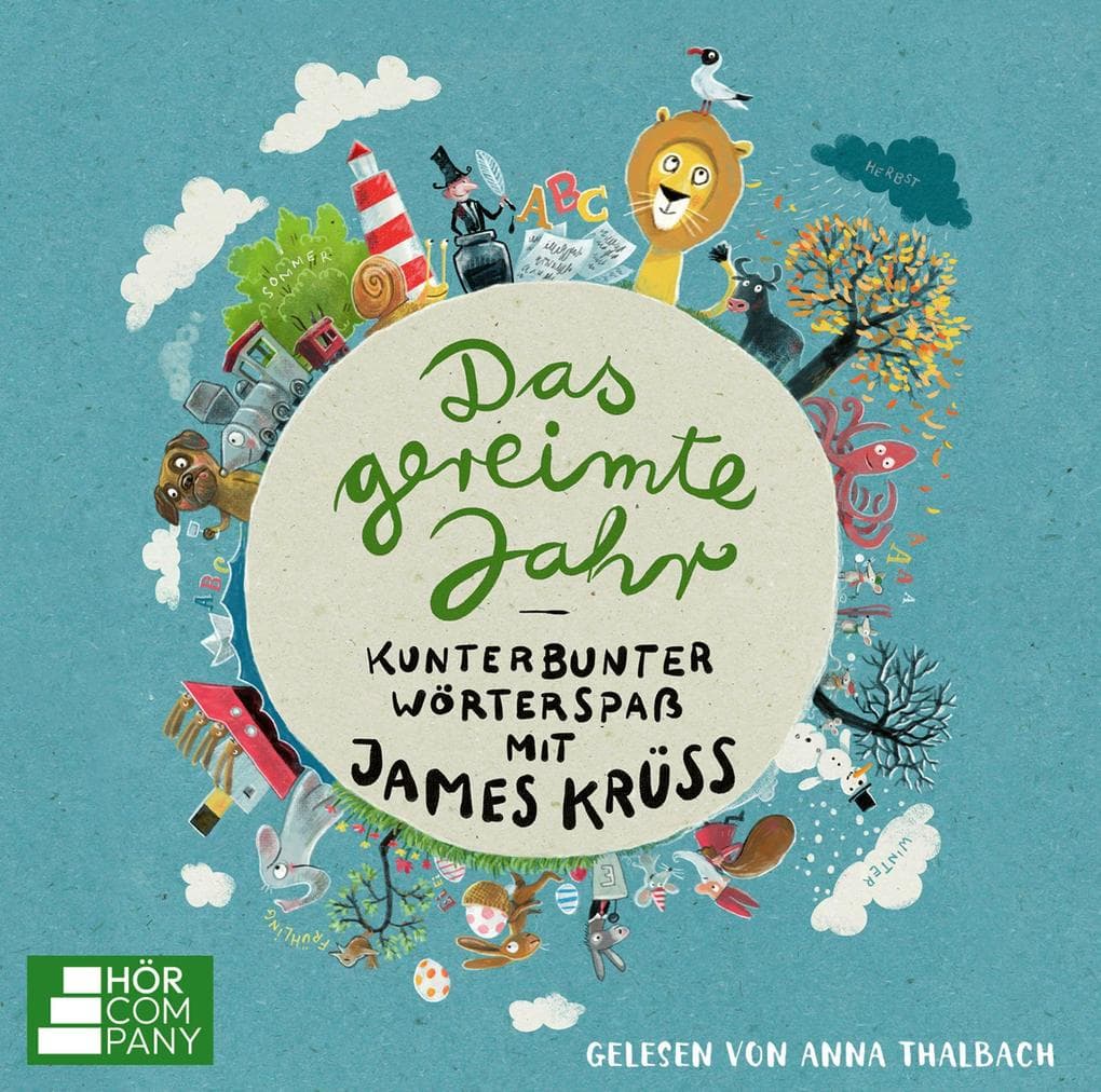 Das gereimte Jahr - Kunterbunter Wörterspaß mit James Krüss