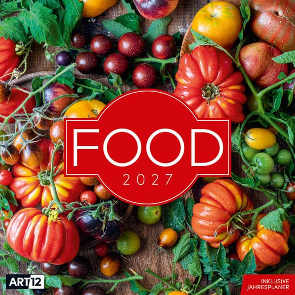 Food Kalender 2027 - 30x30 - Art12