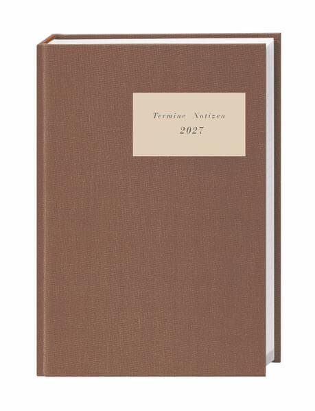 Terminer A5, Leinen sand 2027