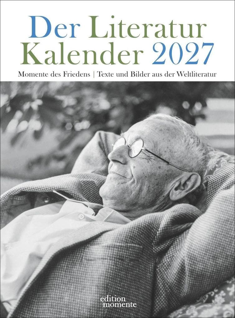 Der Literatur Kalender Wochenkalender 2027