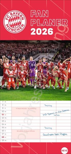 FC Bayern München Fanplaner 2027
