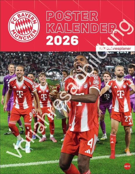FC Bayern München Posterkalender 2027