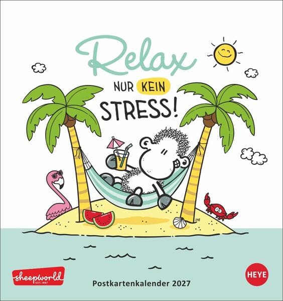 sheepworld Postkartenkalender 2027