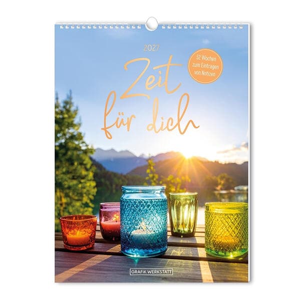 Wochenkalender klein 2027 Zeit für dich