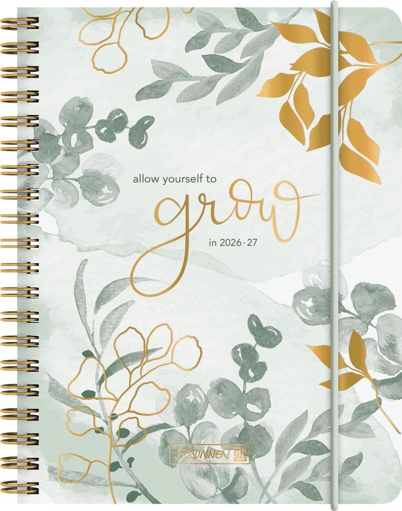 Schülerkalender 2026/2027 "Bloom" | A6, Kunststoff