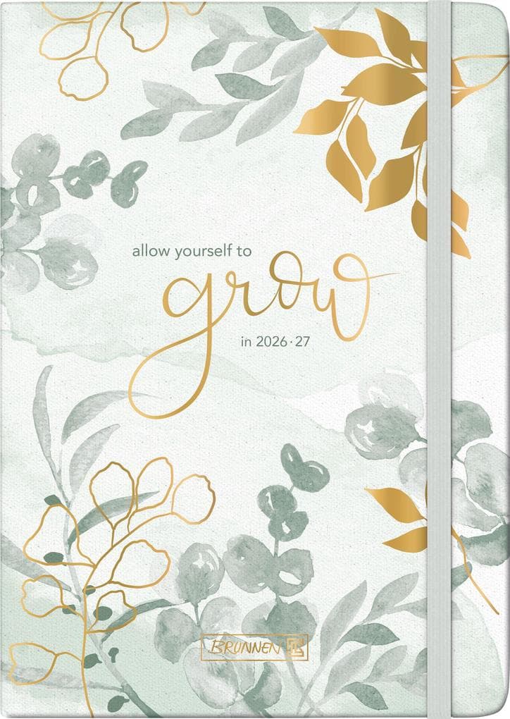 Schülerkalender 2026/2027 "Bloom" | A5, Textil