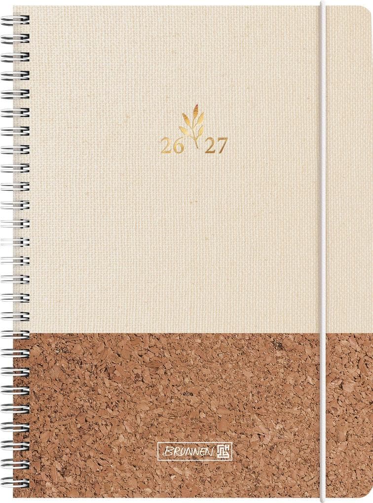 Schülerkalender 2026/2027 "Naturality" | A5, Textil