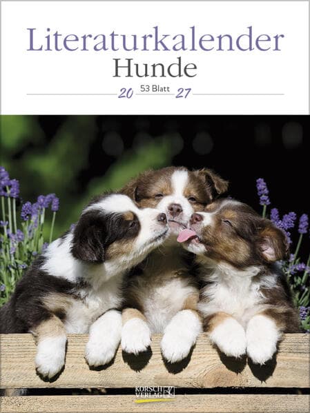 Literaturkalender Hunde 2027